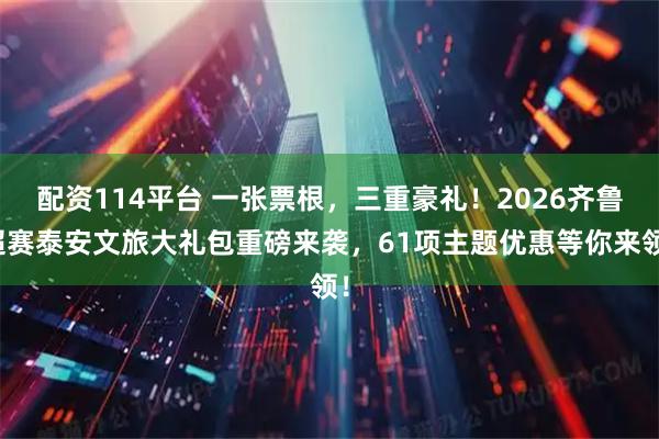 配资114平台 一张票根，三重豪礼！2026齐鲁超赛泰安文旅大礼包重磅来袭，61项主题优惠等你来领！